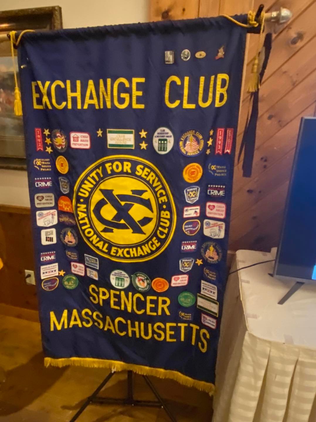 Exchange Club of Spencer Massachusetts - Banner